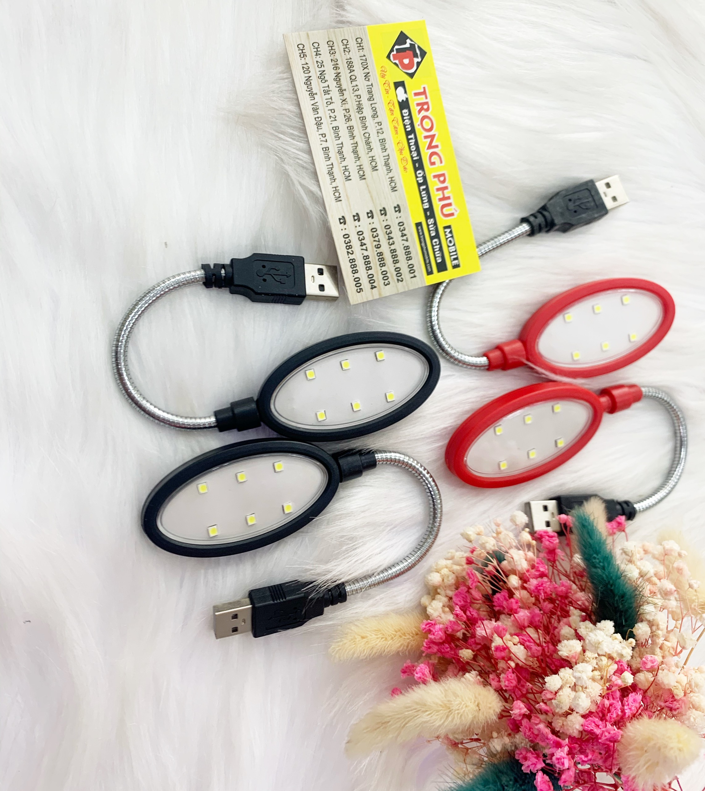 Đèn led 6 bóng uốn dẻo được Trọng phú mobile