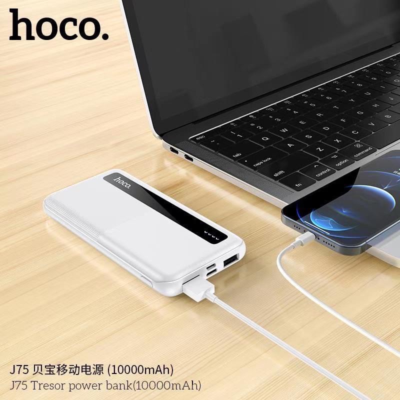 Pin sạc dự phòng Hoco j75 10.000mah - Đen