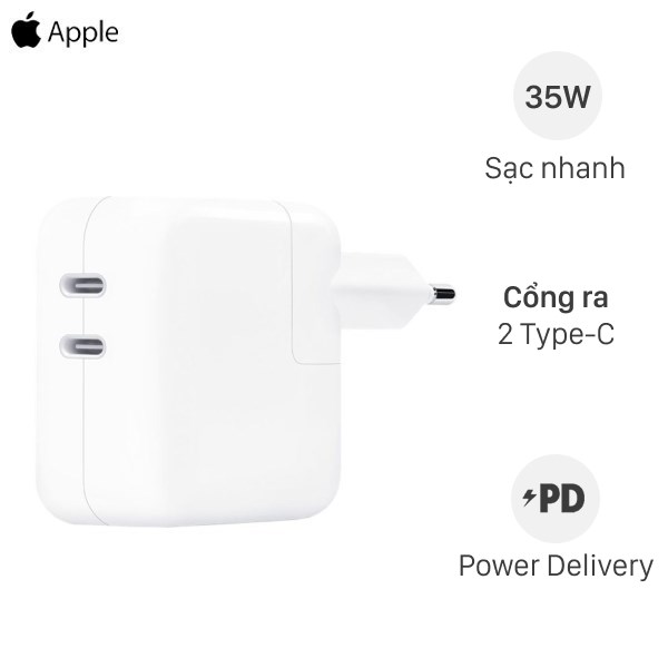 Bộ sạc Iphone14promax 35w usb-lighting 290k