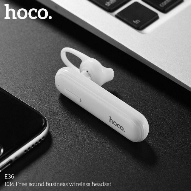 TAI NGHE bluetooth 1 tai HOCO E36 - Trắng