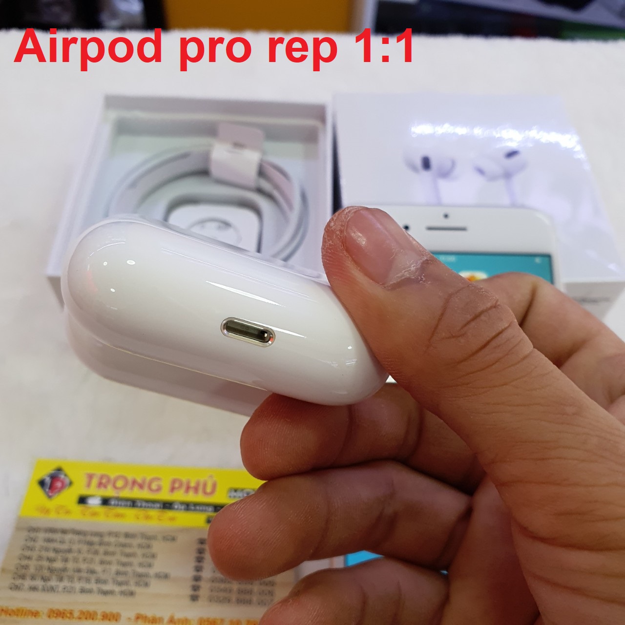 Tai nghe Airpod Pro Rep Chip Jerry