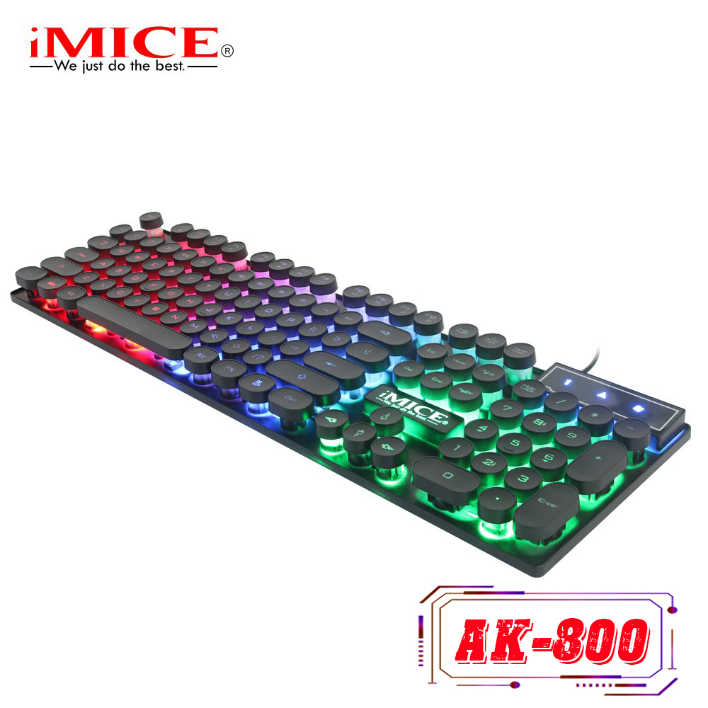 Bàn Phím Chơi Game imice AK800 Giả cơ Có LED Cực Đẹp, Phím