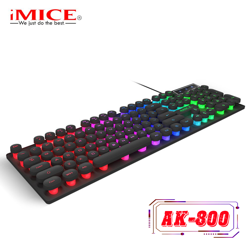 Bàn Phím Chơi Game imice AK800 Giả cơ Có LED Cực Đẹp, Phím