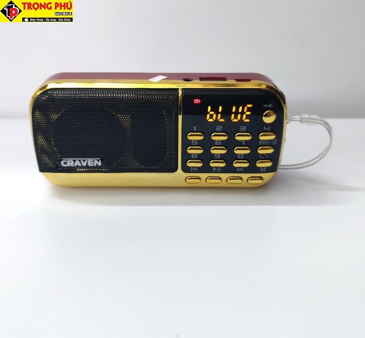 Loa bluetooth Kraven người già Cr 836S