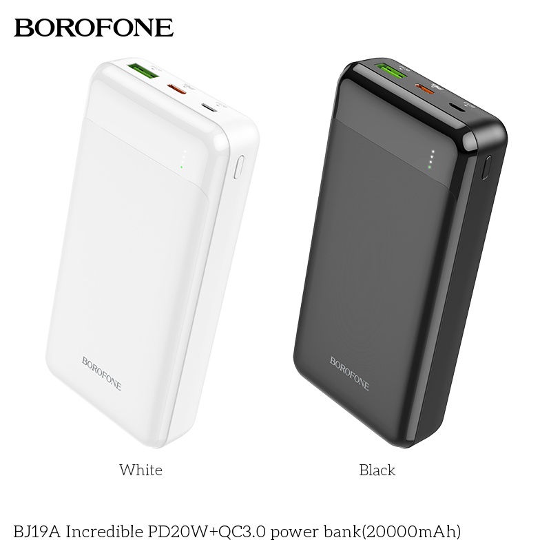 Sạc dự phòng Borofone BJ19A 20.000mah