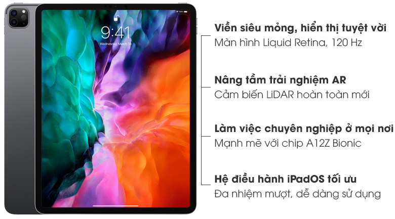 Ipad pro 2020 12.9' mới new fullbox