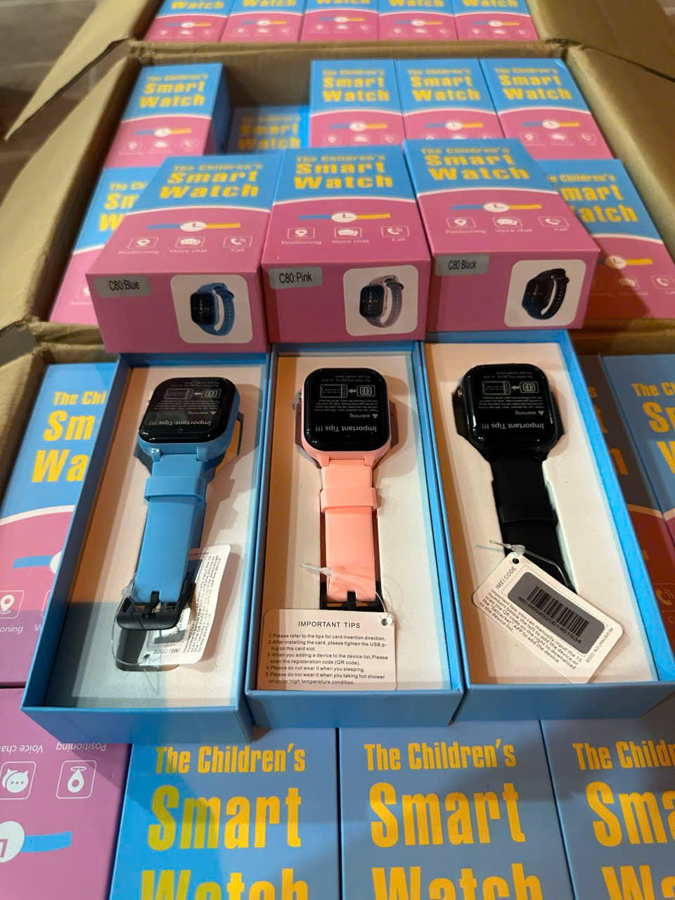 Đồng hồ định vị trẻ em C80 4G video call
