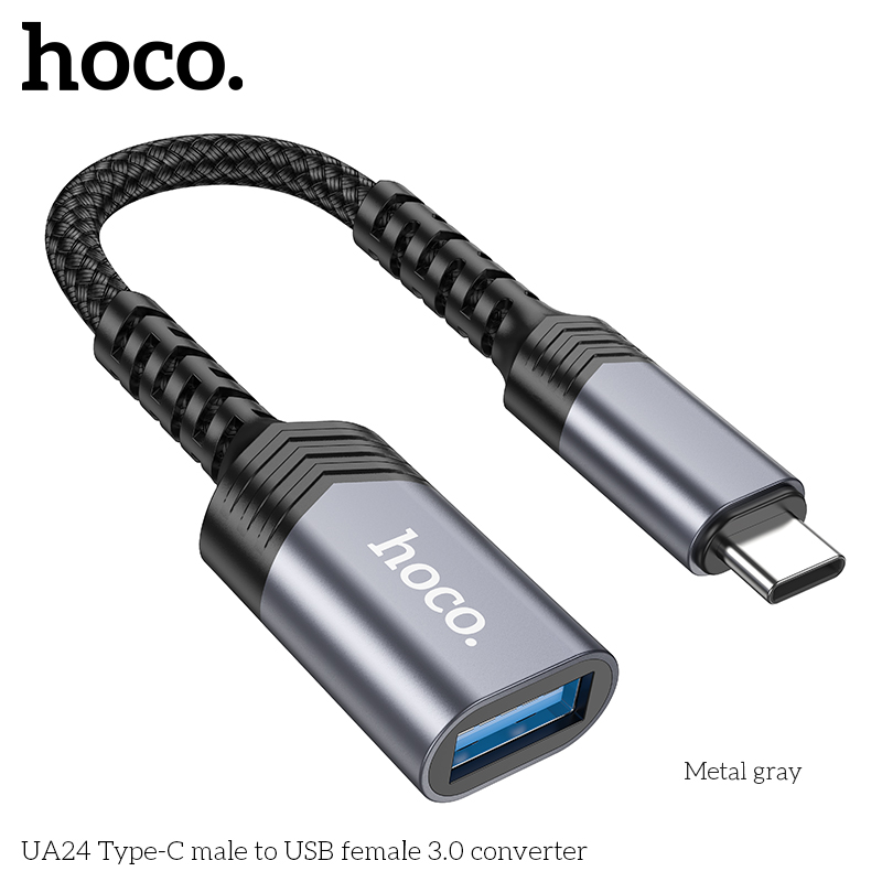 Cáp OTG Hoco UA24 TypeC - USB 3.0