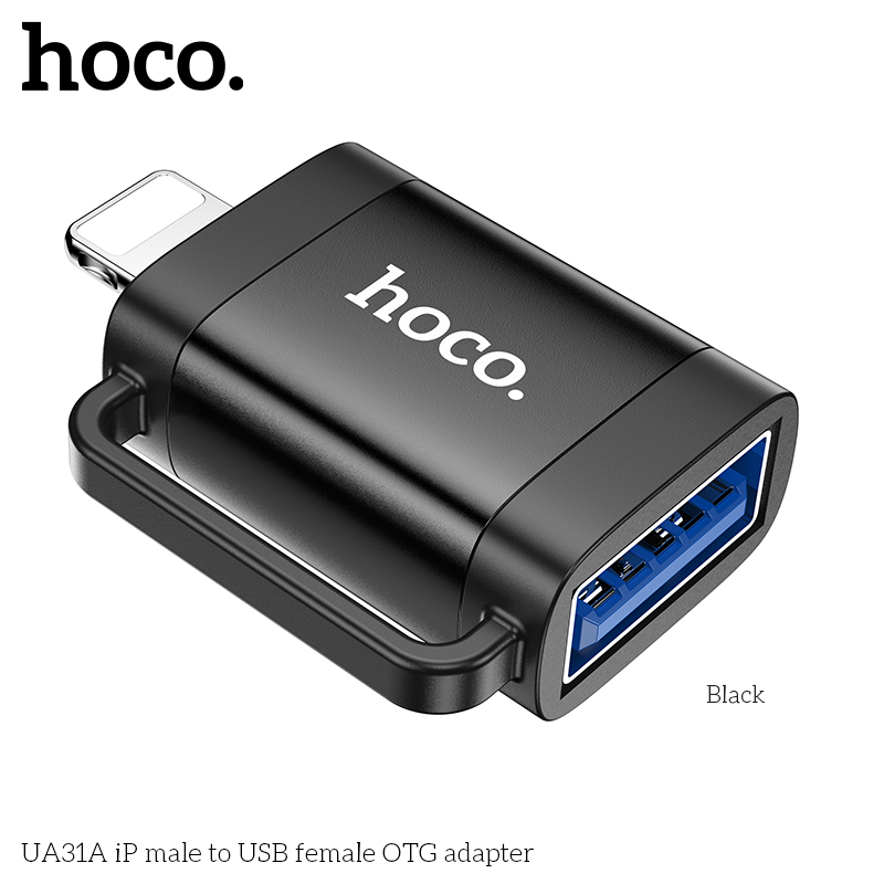 Bộ chuyển OTG Hoco UA31A Iphone lighting-cắm USB