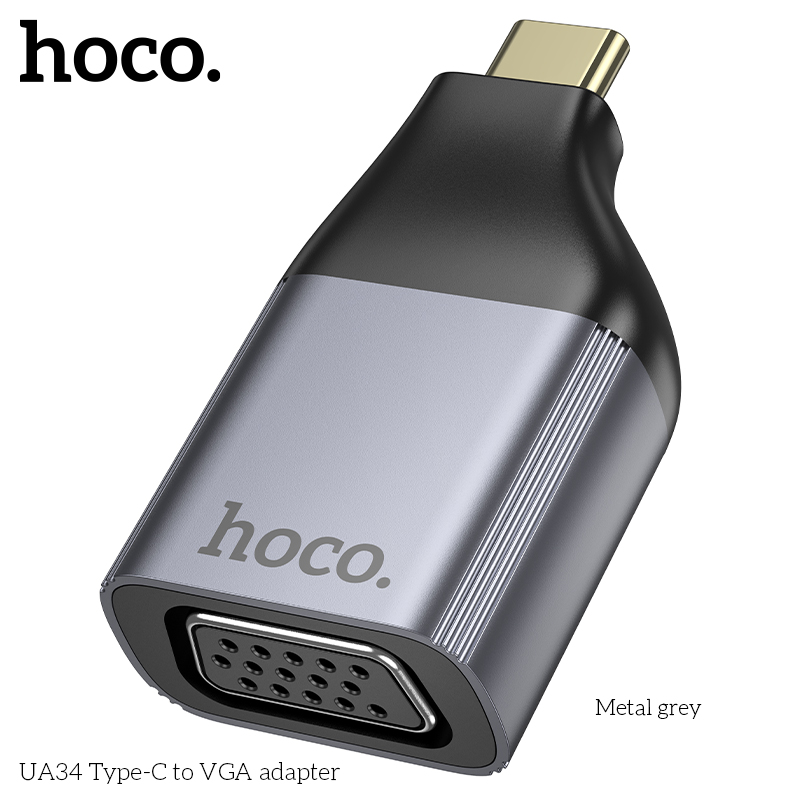 Bộ chuyển đổi Hoco UA34 TypeC - VGA