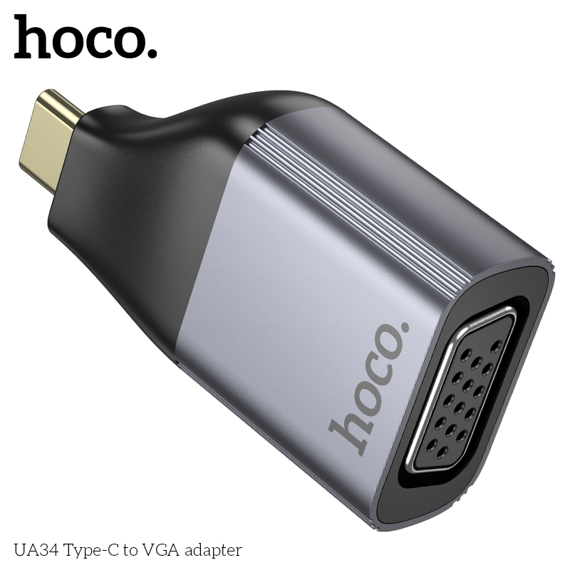Bộ chuyển đổi Hoco UA34 TypeC - VGA