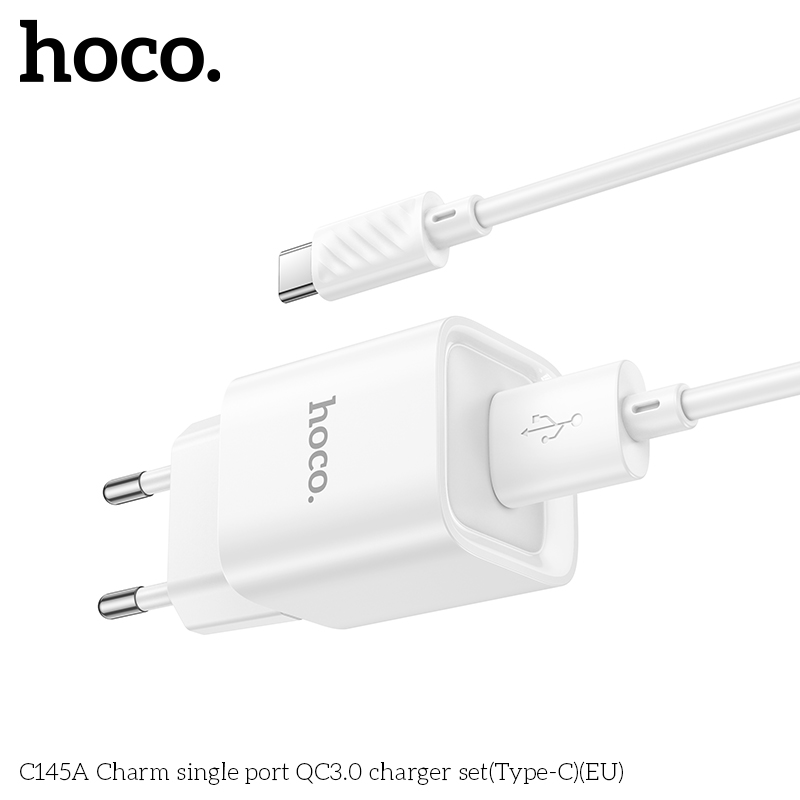 Bộ sạc nhanh Hoco C145A QC3.0 18w
