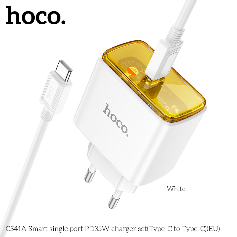 Bộ sạc Hoco CS41A PD35w  typeC-TypeC