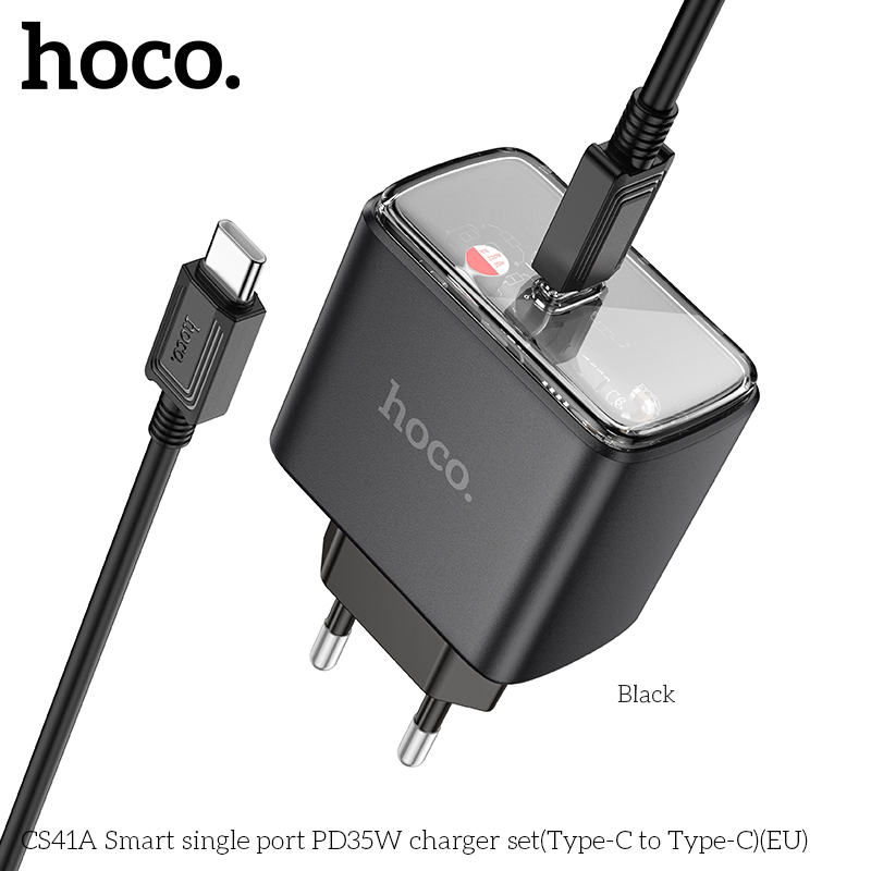 Bộ sạc Hoco CS41A PD35w  typeC-TypeC