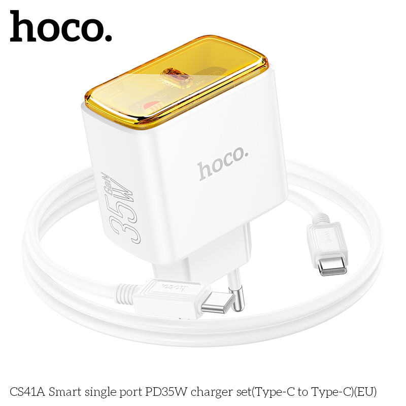 Bộ sạc Hoco CS41A PD35w  typeC-TypeC