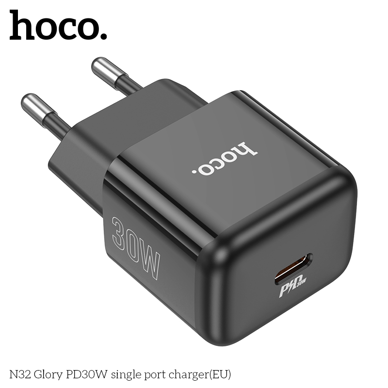 Cốc sạc Hoco N32 PD30w (1C)
