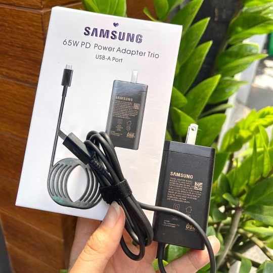 Bộ sạc Samsung 65w type-typeC siêu nhanh Linh kiện