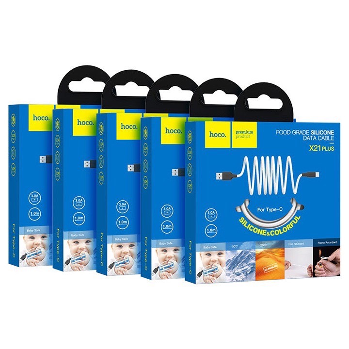 Cáp sạc Hoco X21plus 1m