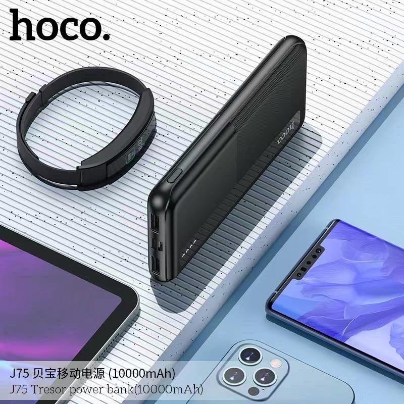 Pin sạc dự phòng Hoco j75 10.000mah - Đen