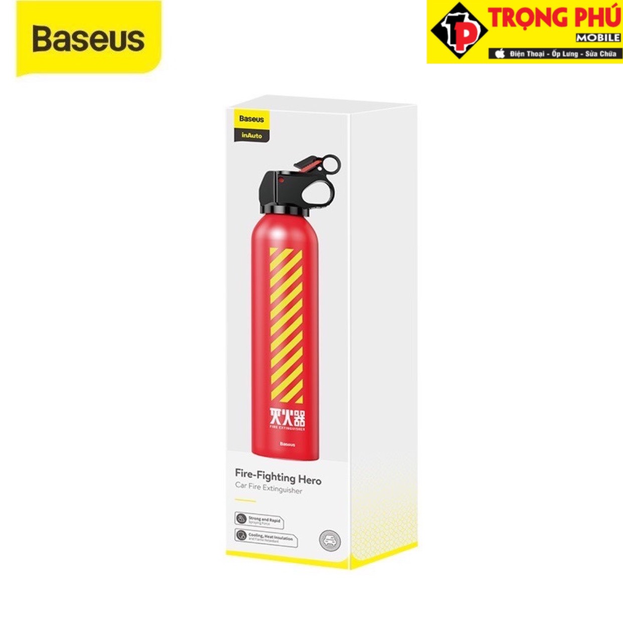 Bình Cứu Hỏa Mini Baseus Fire-fighting Hero Trọng phú mobile