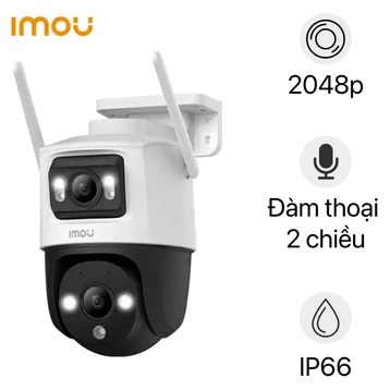 Camera IP imou IPC-S7XP-6M0WED 2 ống kính FP 6MP (loại 6MP) ngoài trời