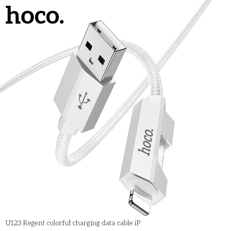 Cáp sạc nhanh Hoco U123 usb-lighting