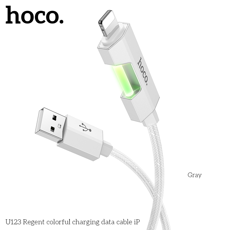 Cáp sạc nhanh Hoco U123 usb-lighting