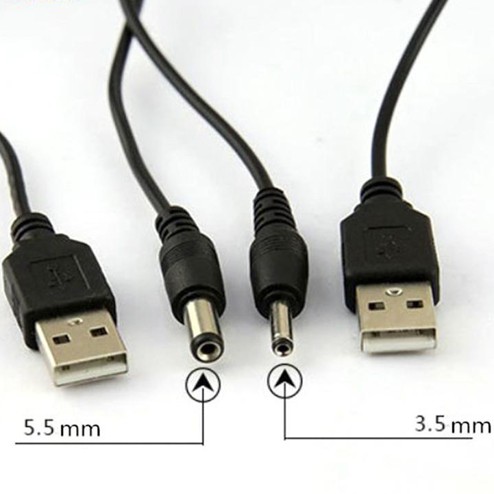 Cáp sạc loa Đầu tròn nhỏ vừa 3.5mm