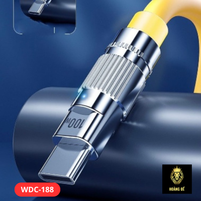 Cáp sạc nhanh 100W WEKOME WDC-188 (2 đầu Type-c)