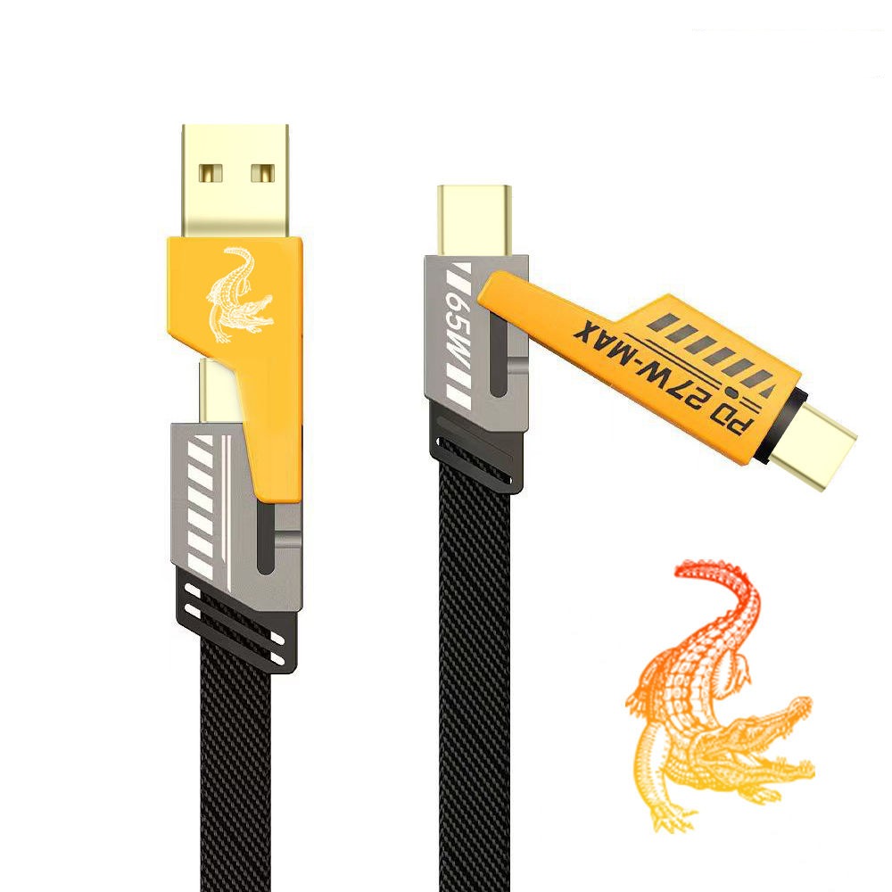 Cáp Sạc Nhanh 4 đầu 27W 4in1 tốt LK