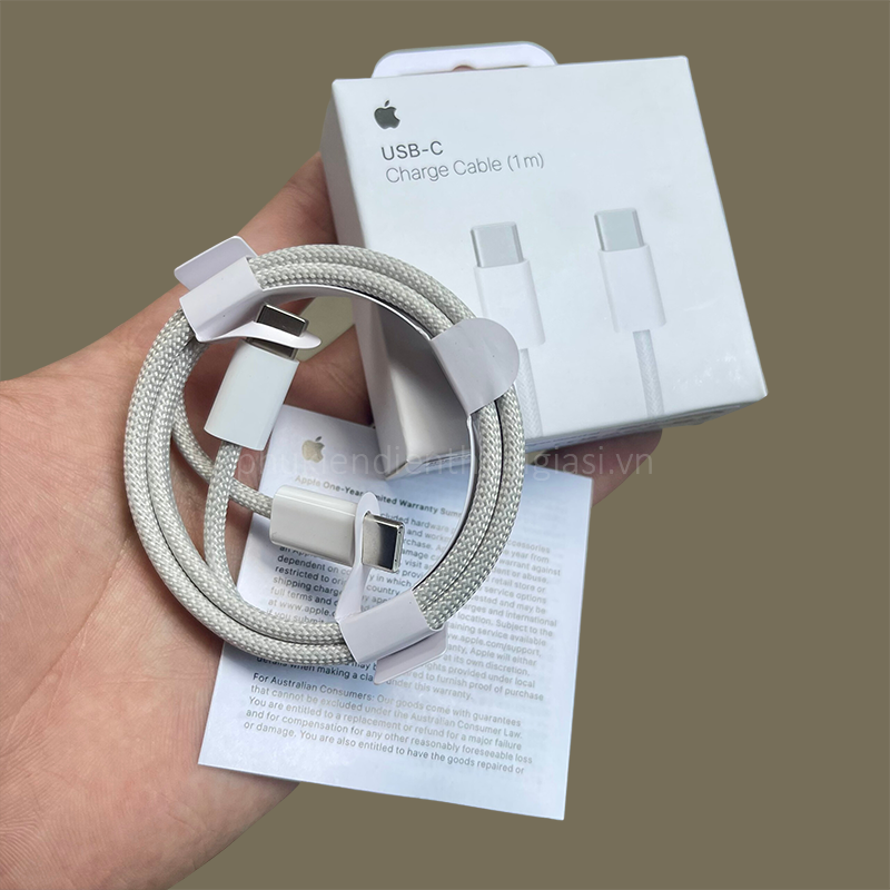 Cáp Sạc iPhone 15 typeC-typeC xịn 120