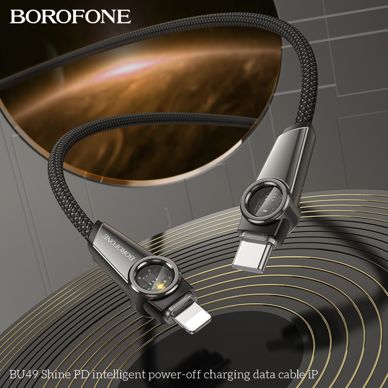 Cáp sạc nhanh Borofone Bu49 typeC-lighting