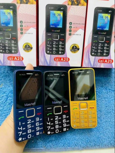 Điện thoại Mastel izi A25 4G - Sóng 4G chuẩn