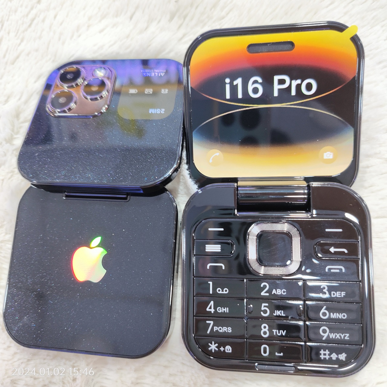 Điện thoại bàn phím i16 pro nhỏ gọn