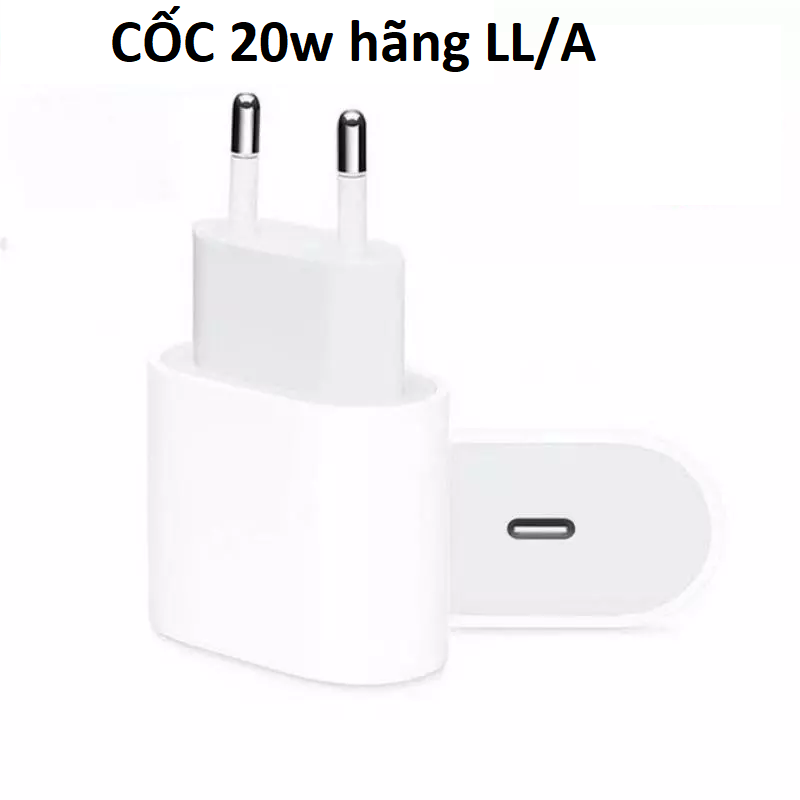 Cốc sạc TypeC 20w iphone chính hãng LL/A - TypeC