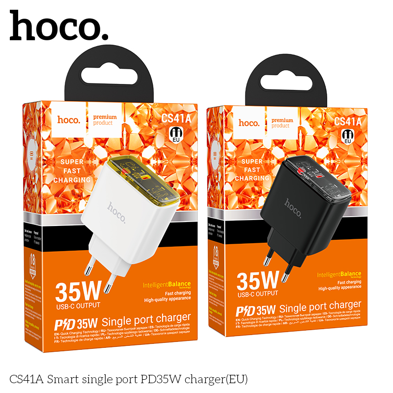 Cốc sạc Hoco CS41A PD35w (1C)