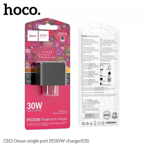 Cốc sạc Hoco Cs15 30w