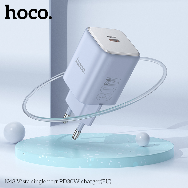 Cốc sạc Hoco N43 PD30w (1C)