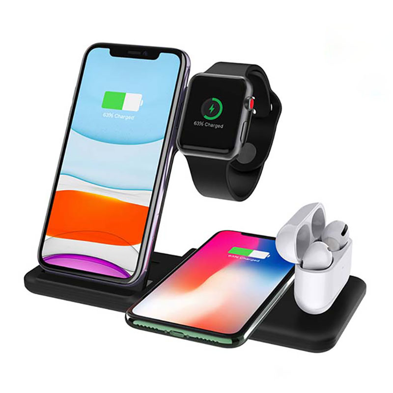 Đế sạc không dây 4in1 Q20 - Điện thoại, Airpod, watch