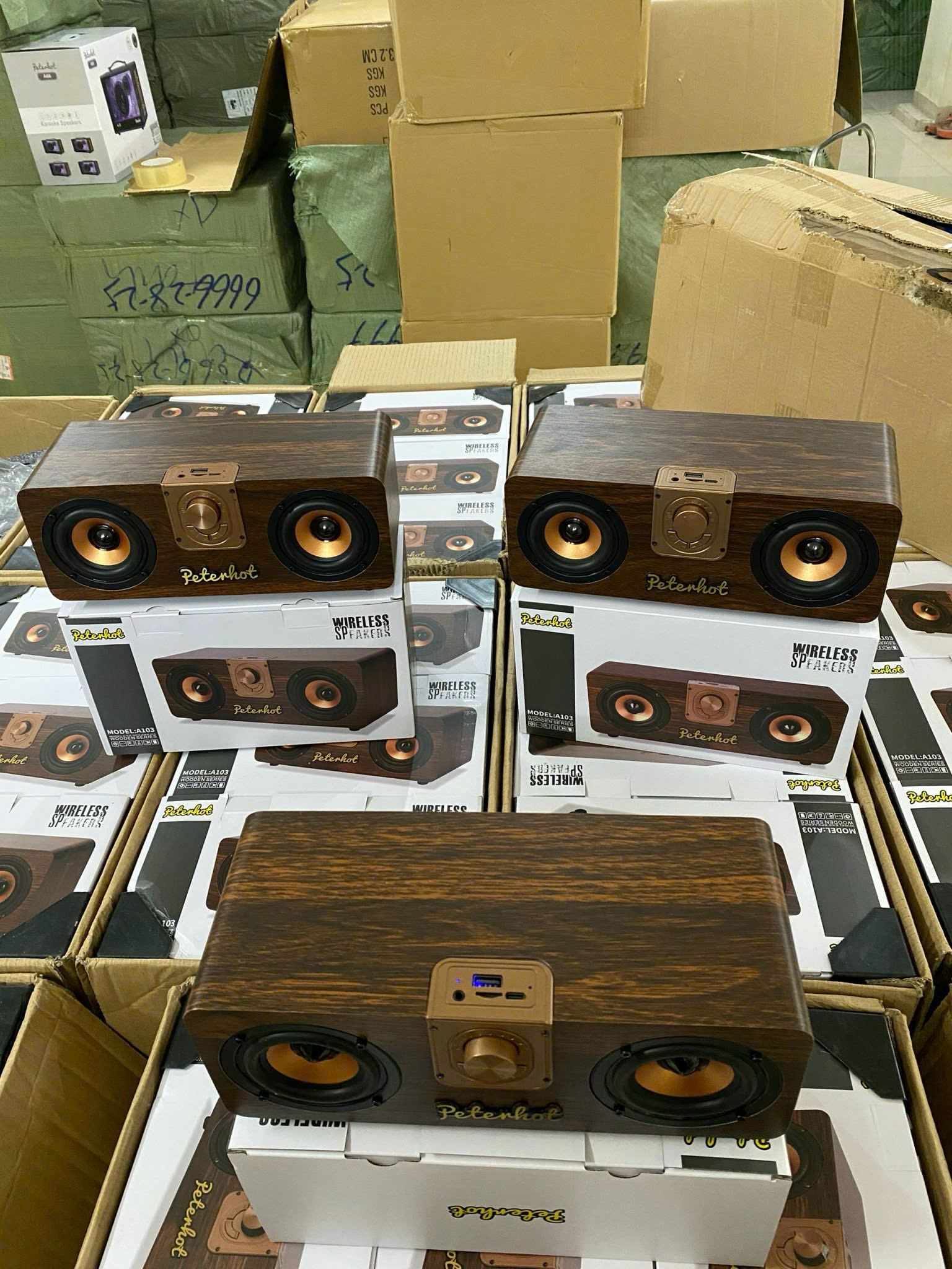 Loa Bluetooth Gỗ Peterhot A103