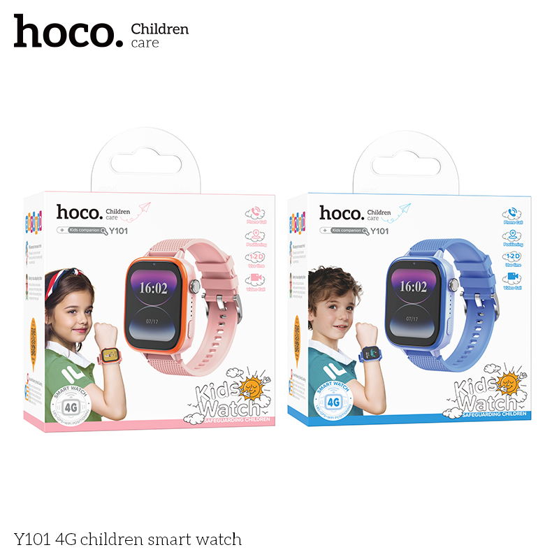 Đồng hồ định vị trẻ em Hoco Y101 4G video call