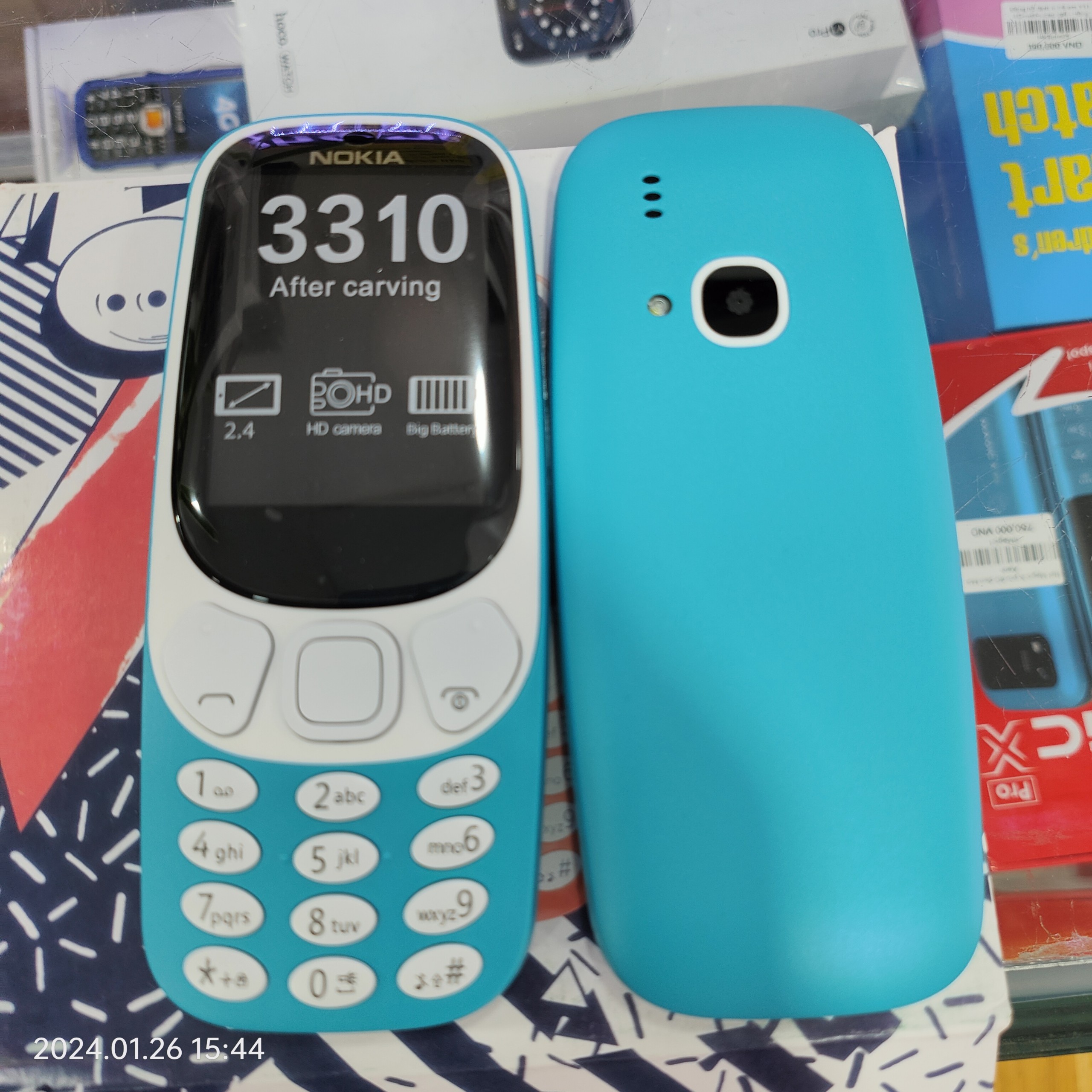 Điện thoai nokia 3310 mới hộp fullbox