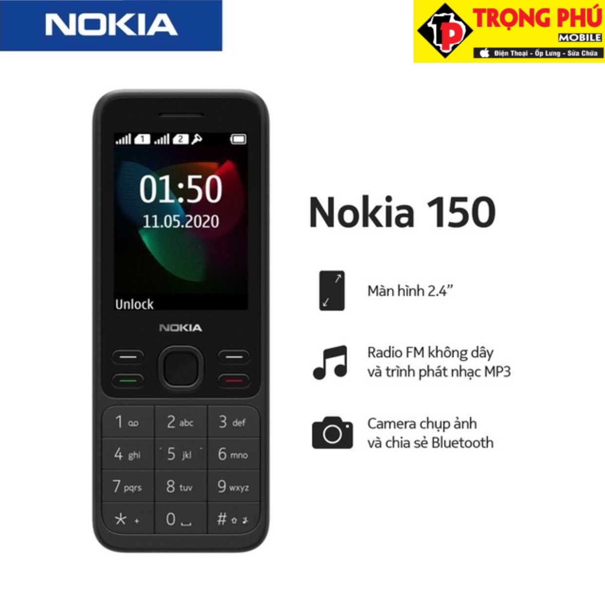 Điện thoại Nokia 150 mới fullbox