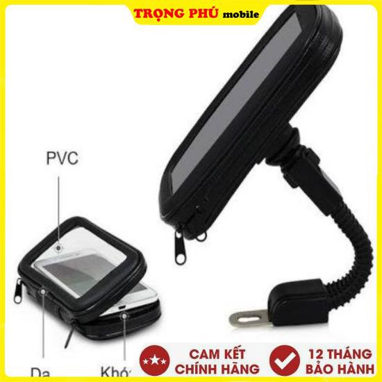 Kệ, giá đỡ điện thoại trên xe máy chống nước Trọng phú mobile
