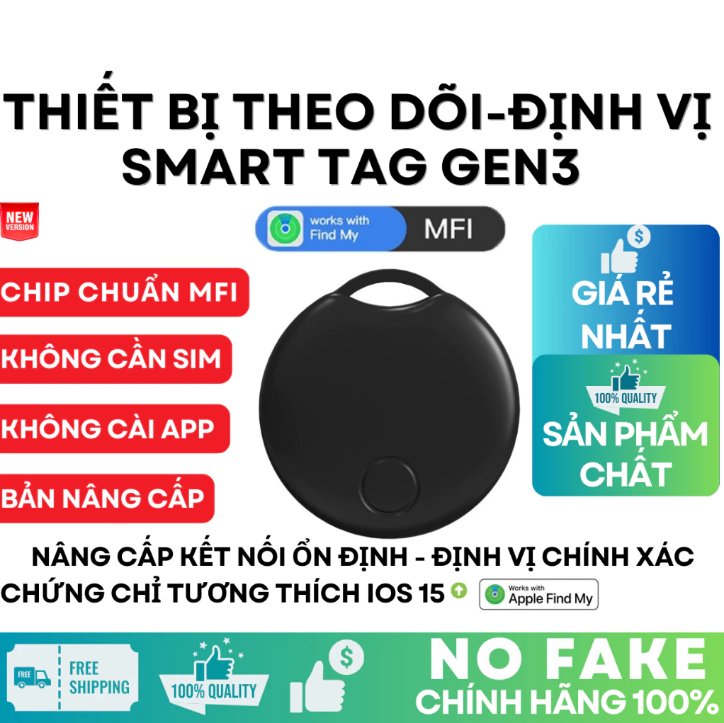 Thiết Bị Định Vị Theo Dõi Smart NTag GPS G8