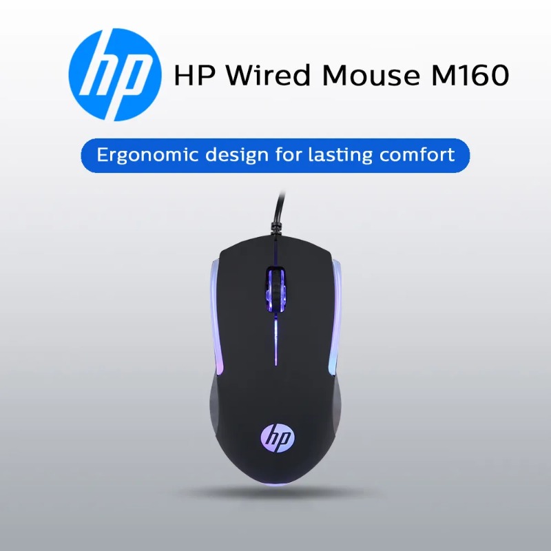 Chuột Máy Tinh Có Dây Hp M160 Led