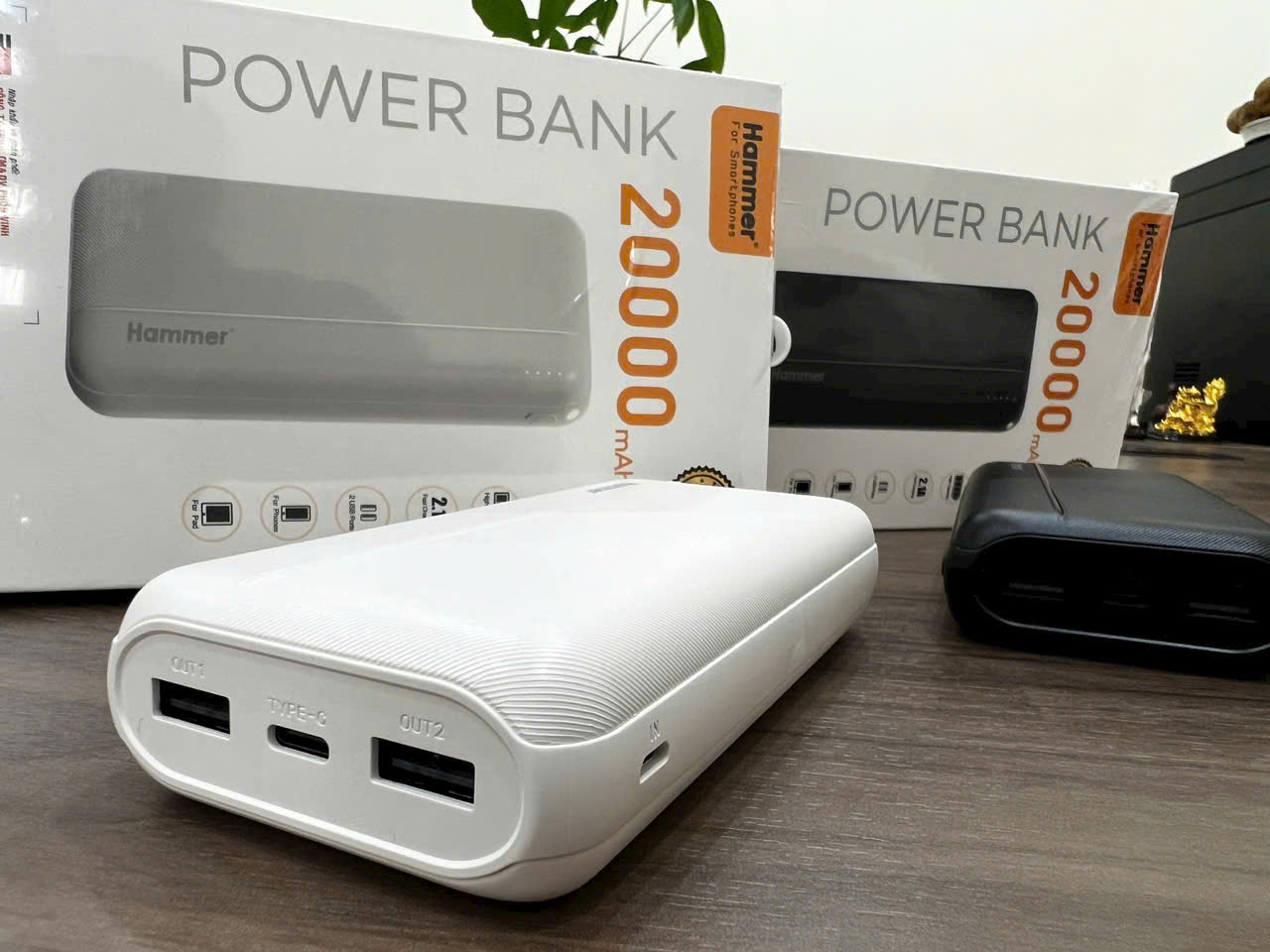 Pin sạc dự phòng Hammer H19 20.000 mah