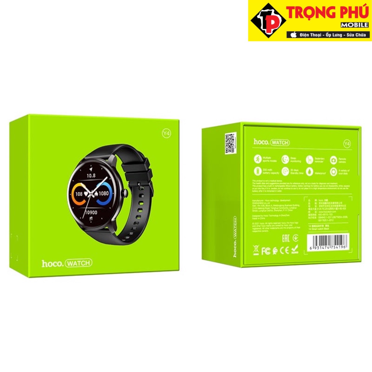 Đồng hồ thông minh Hoco Y4 Trọng phú mobile