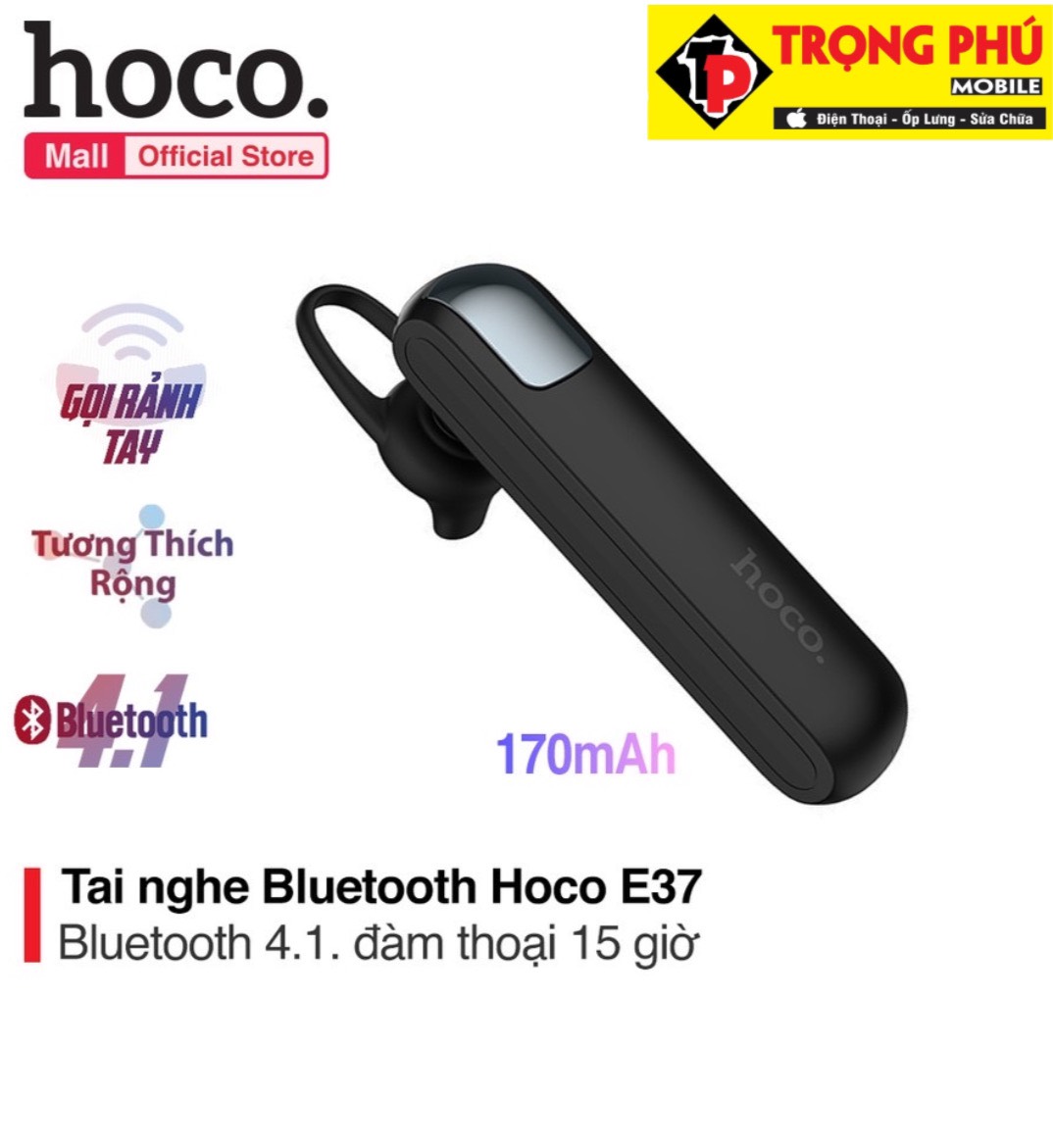 Tai Nghe Bluetooth 1 tai - Hoco E37