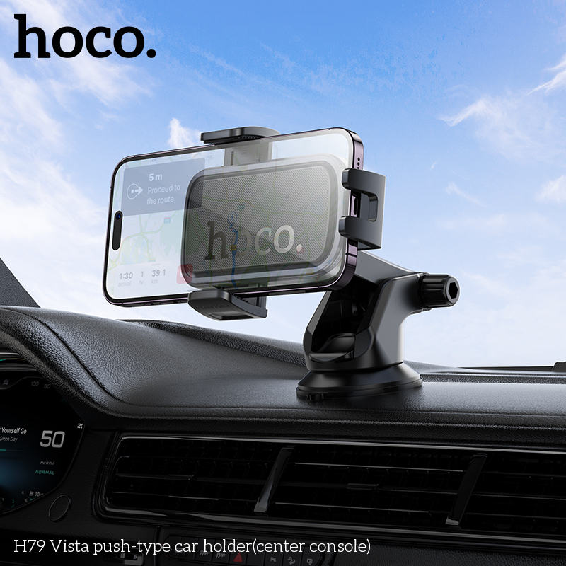 Kệ điện thoại ô tô Hoco H79